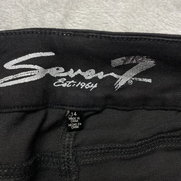 Seven7 Tummyless Slimmer Silhouette Women's Size 14 Body Sculping Skinny Jeans - Picture 13 of 15